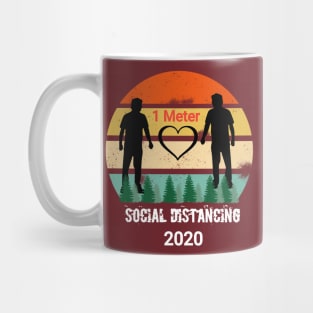 Social distancing Mug